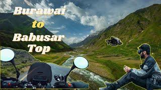 Burawai to Babusar Top - Karachi to Deosai, Hunza Bike Tour - Episode 03 - Shah Sawaar