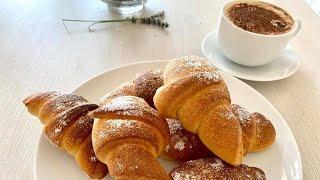 Brioche Cornetti senza Sfogliatura con Lievito Madre, padre, zio e nonno