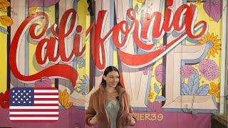 San Francisco VLOG | Pier 39 Vegan eatsBubble Tea