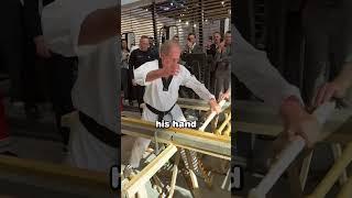 Old Man VS Baseball Bats Challenge #shorts