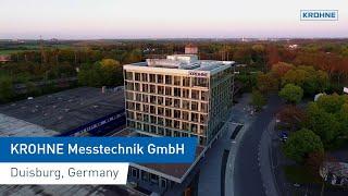 Unternehmenstour KROHNE Messtechnik in Duisburg, Deutschland | KROHNE