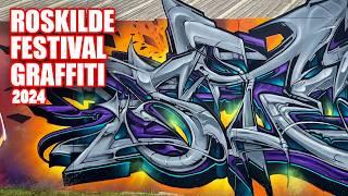 ROSKILDE FESTIVAL GRAFFITI 2024. RAIN OR SHINE