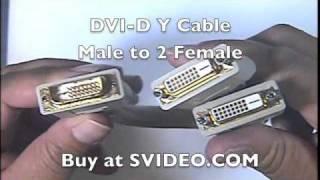 DVi-D Y CABLE by svideo.com