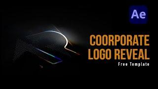 Coorporate Logo Reveal Tutorial After Effects | Free Download