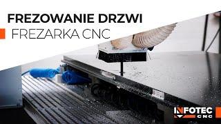 Frezarka CNC | Frezowanie drzwi | Uchylne wrzeciono