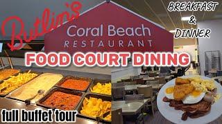 Butlin's Skegness Food Court Dining | FULL buffet  Tour | 2024 