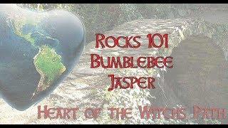 Rocks 101 - Bumblebee Jasper