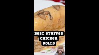 Best Stuffed Chicken Rolls #shorts