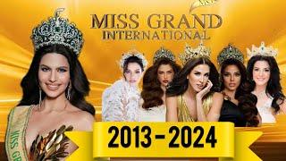 Miss Grand International Winners 2013 to 2024