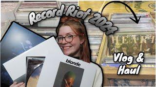 Digging for Vinyl Records at Record Riot 2024 | VLOG & HAUL 