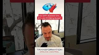 Why is SAP sunsetting ECC, BusinessOne and R/3?