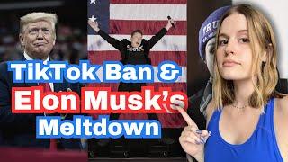 MAGA turns on Elon Musk and Donald Trump speaks on the TikTok ban