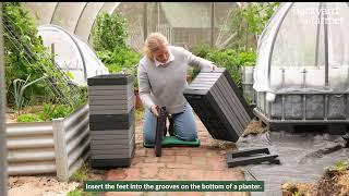 Meet Backyard Farmer's Modular Raised Garden Bed 