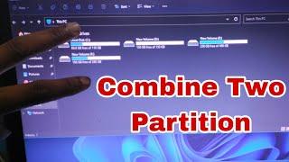 How to Combine / Merge Hard Drive Partitions in Windows 11 | How to Combine Hard Drive/Ssd#macnitesh