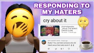 responding to my *HATERS* | Roblox rant 2023 (read desc)