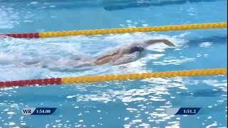 Mare Nostrum day 1 heats - Luxembourg swimmers