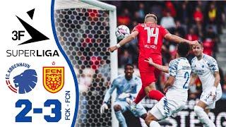 FC Nordsjælland - FC København 3-2 3F Superliga Højdepunkter