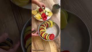 راتاتویی یا همون یتیمچه خودمون#ratatouille #delicious #vegan #france #food #veganrecipes #yummy