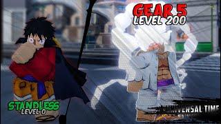 Noob to Nika "Luffy Gear 5" | A Universal Time [AUT]