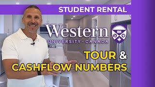 Western University Student Rental Cashflow Breakdown & Tour!