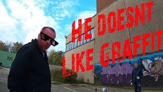 Angry german dude doesn't like GRAFFITI | lost place feat. Famy & Sawe