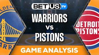 Warriors vs Pistons (11-6-23) NBA Expert Predictions, Basketball Picks & Best Bets