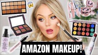 FULL FACE OF AMAZON MAKEUP TESTED | KELLY STRACK