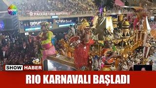 Rio karnavalı başladı