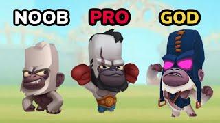 Zooba: NOOB vs PRO vs GOD - Bruce