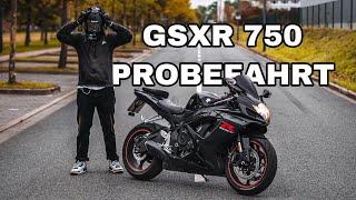 GSXR 750 PROBEFAHRT - GEISTESKRANK!!! // Raudy