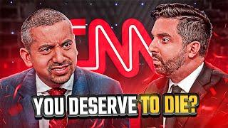 Insane Death Threat to Mehdi Hasan On CNN