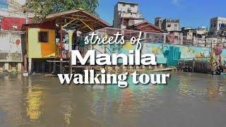 [4K] Travel walk around Punta Santa Ana Manila Urban area | Philippines