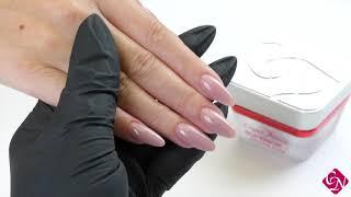 How to use?! - Crystal Nails Xtreme Superior Cover Pink Step By Step