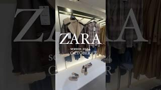 ZARA Autumn collection 2024/ OCTOBER