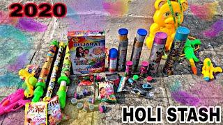 Testing Holi Stash | | Water Balloons | New Item 2020 Full blast