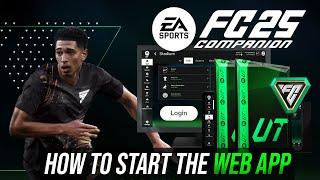 FC 25 - How To Start The Web App & How To Get The Best START