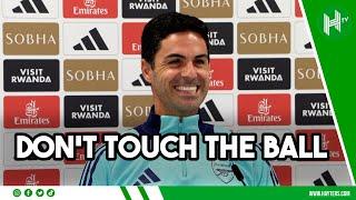 WE’LL PLAY WITHOUT THE BALL! Arteta’s HILARIOUS response to Trossard red card