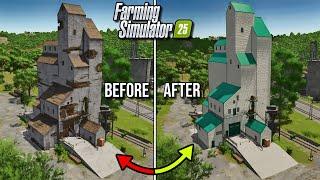 Fixing the Grain Elevator Museum on Riverbend Springs (Farm Sim 25)