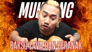 MUKBANG BAKSO SEGEDE GABAN PAKAI SAMBAL DOMBA !!!