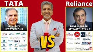 Tata Vs Reliance I #shorts I #tata I #mukeshambani I #ratantata I #reliance