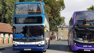 Buses in Cambridge, August 2018 (HD)