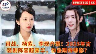 Xiao Zhan, Yang Zi, and Li Xian are all here in 2025. The lineup of costume dramas is super luxuriou