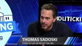 "Life in Pieces" actor Thomas Sadoski, ally to the displaced, unwanted | Larry King Now | Ora.TV