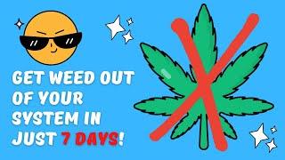 THC Detox: How to get weed out of your system in 7 days