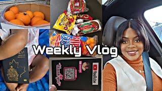 VLOG : MY BABY FINALLY GOT HER CANADIAN PASSPORT | I NEED YOUR HELP | SNACKS FROM JA | FALL