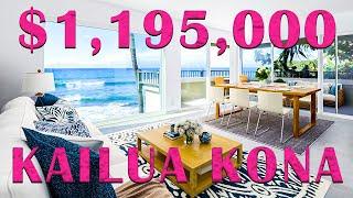 INCREDIBLE CONDO Kailua Kona OCEAN Front Views Hawaii Real Estate