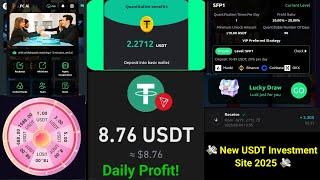 New Usdt Investment Site | Usdt Mining Site | Usdt Money Making App | 100% Safe | Withdrawal Proof