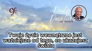 Zac Poonen - Twoje życie wewnętrzne jest ważniejsze od tego, co ukazujesz światu