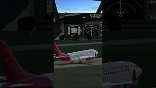 Landing real flight simulator #rfs #planespotting #flightsimulator