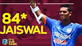  Brilliant Innings | Yashasvi Jaiswal Hits 84 Runs From 51 Balls | West Indies v India